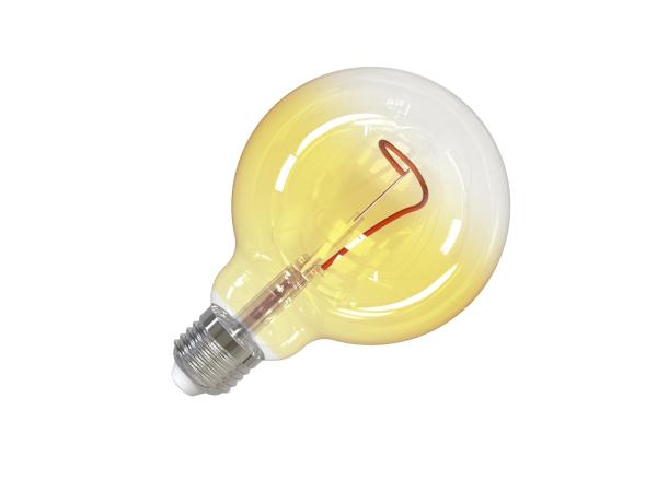 LED Filament-Leuchtmittel SHAPE 4W YELLOW - G95 / E27 / 1800K - ZSF109 2