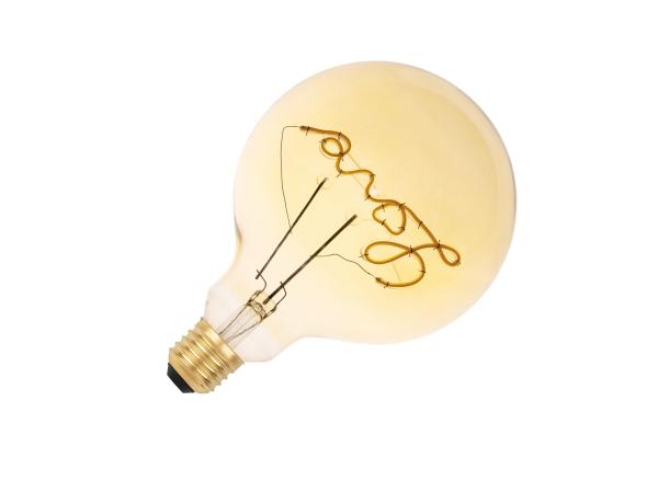 LED Filament-Leuchtmittel VINTAGE 2W LOVE - G125 / E27 / 2000K - ZSF112 2