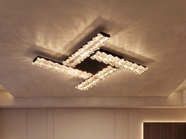 LED-Deckenleuchte + Fernbedienung 90 W – J2307/B