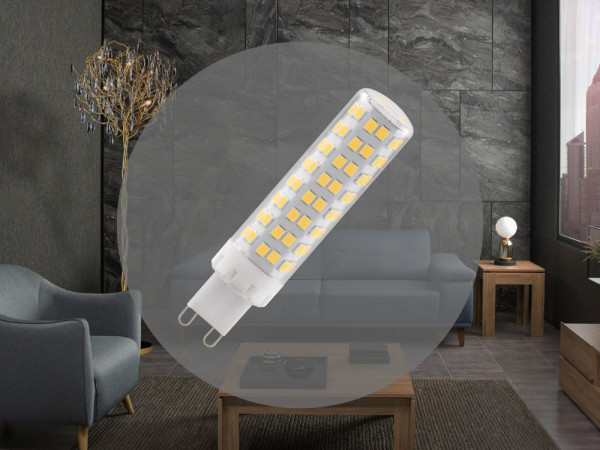 LED Leuchtmittel 7,6W - G9 / SMD / 2800K - ZLS618