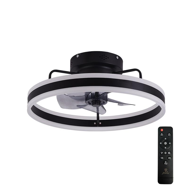LED Deckenleuchte mit Fernbedienung und Ventilator 70W - JF1300/B 2
