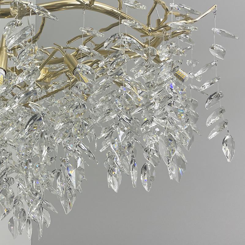 Luxuriöser Kristall Kronleuchter 12 x G9 - CA011/800