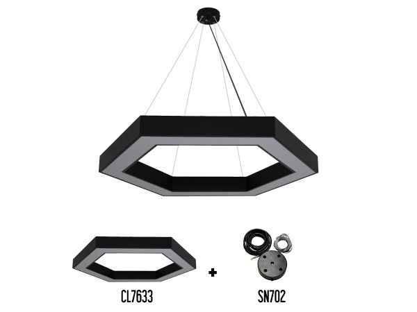 LED-Deckenleuchte 90W - CL7633 5