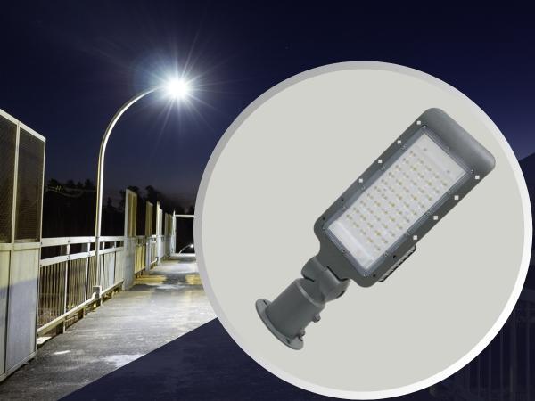 LED Strassenleuchte mit Sensor 50W / 4000K - LSL322HS