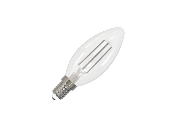 LED Filament-Leuchtmittel WIEß 4,5W - C35 / E14 / 3000K - ZWF106 2