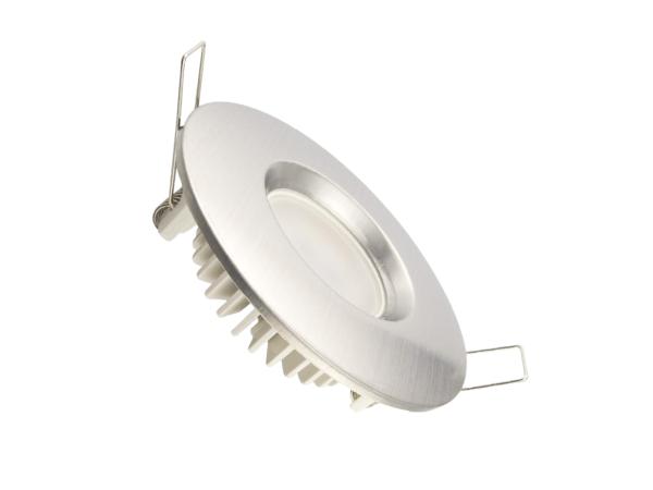 LED Einbauleuchte 7W / IP44 / DR02 / SMD / 4000K / SI - LDL253/S 1