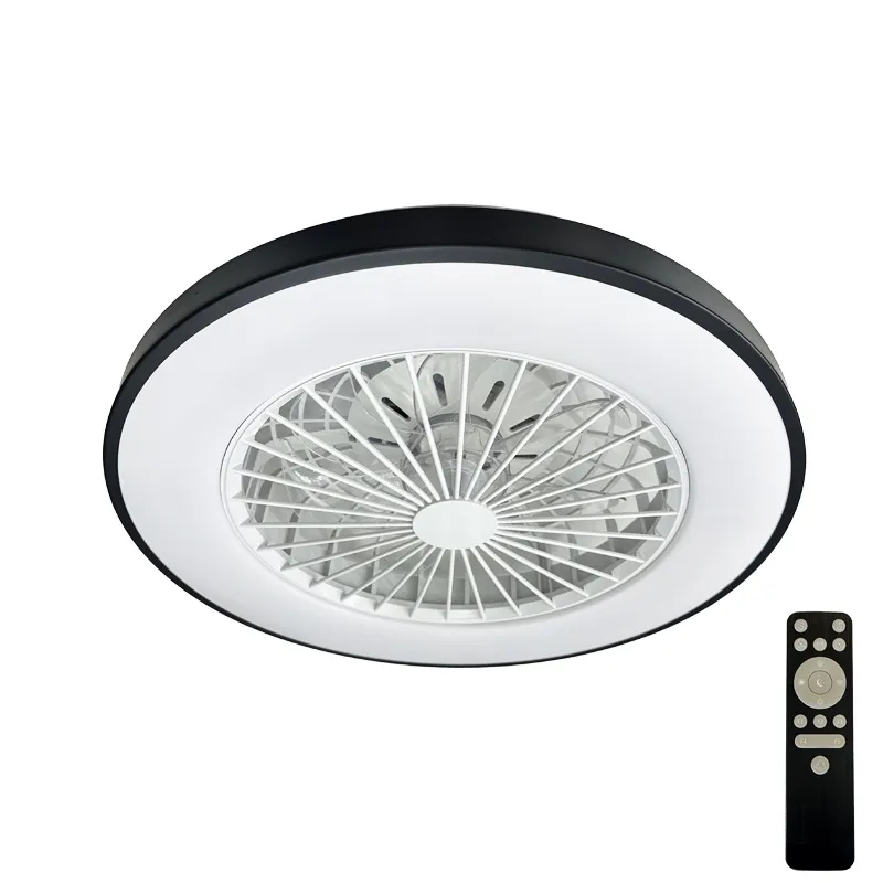 LED Deckenleuchte OPAL + Deckenventilator + Fernbedienung 48W - LCL6345 2