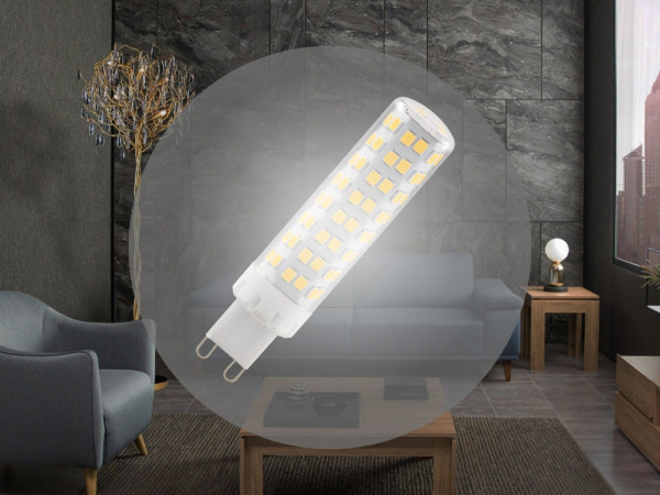 LED Leuchtmittel 7,6W - G9 / SMD / 4000K - ZLS628 1