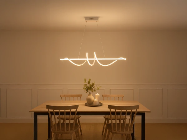 LED Hängeleuchte mit Fernbedienung 50W - TA2316/W 1