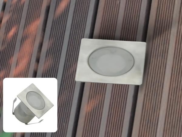 LED Bodenleuchte 0,6W / IP67 FL113 / 2800K - LFL112S