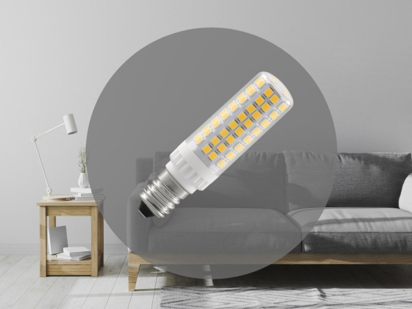LED-Glühbirne 6,4 W – E14 / SMD / 2800 K – ZLS014