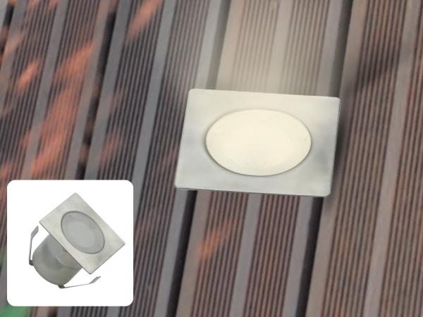 LED Bodenleuchte 0,6W / IP67 FL113 / 2800K - LFL112S 1