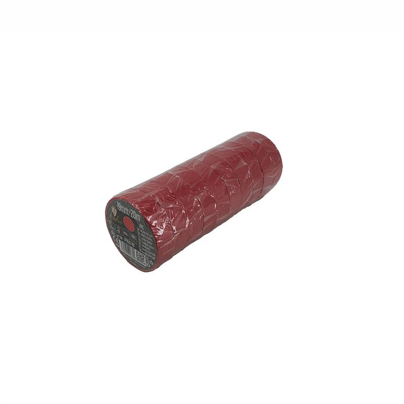 ISOLIERBAND PVC 19mm / 20m ROT - TP1920/RD