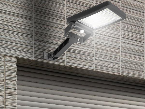 LED Solarleuchte in Schwarz 5W / 4000K - LS024 1