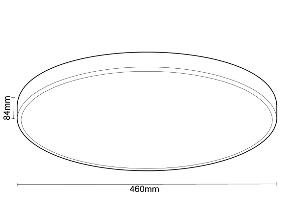 LED Deckenleuchte OPAL + Fernbedienung + WLAN 48W - LC902AS/SI 8