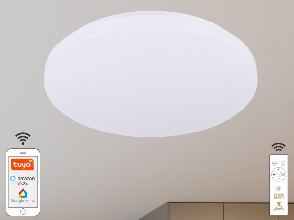 LED Deckenleuchte OPAL mit Fernbedienung + Wifi 48W - LC902S