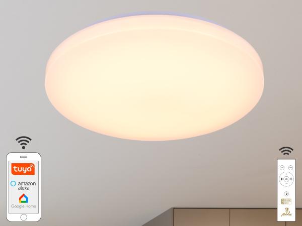 LED Deckenleuchte OPAL mit Fernbedienung + Wifi 48W - LC902S 1