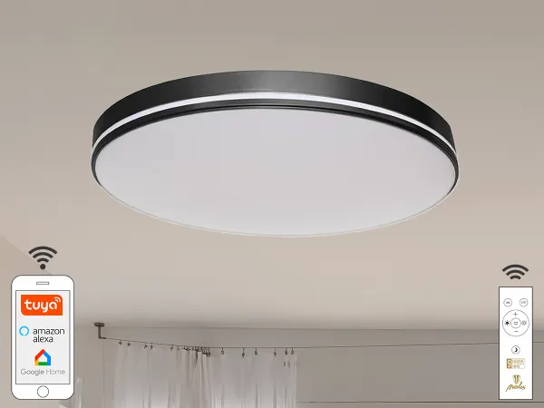 LED Deckenleuchte OPAL + Fernbedienung + WLAN 48W - LC902BB