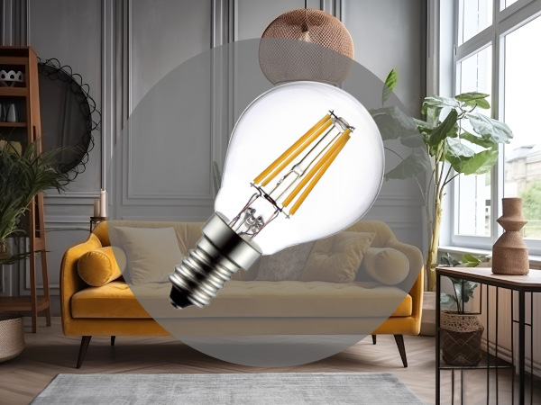 LED-Leuchtmittel6W - G45 / E14 / SMD / 3000K - ZLF813