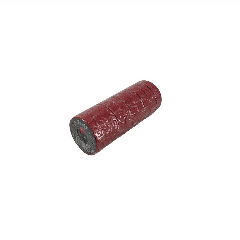 ISOLIERBAND PVC 15mm/10m ROT -TP1510/RD
