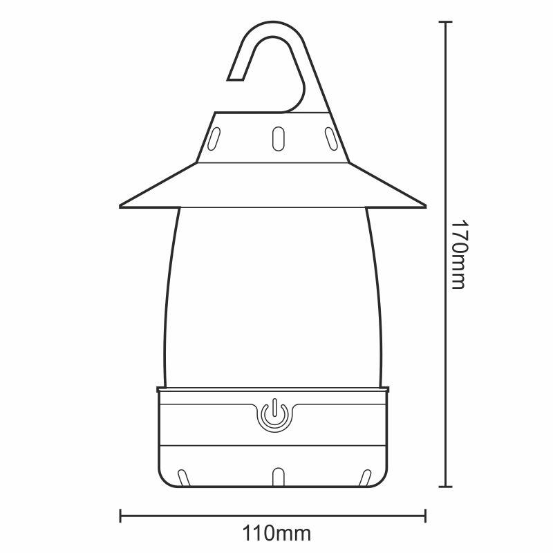 LED Campinglampe - FCL01