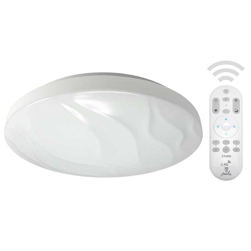 LED Leuchte OPAL+Fernbedienung 50W/CLR1/SMD/RC - LC801W