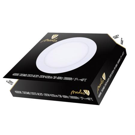 LED - Deckenlampe 6W / PR / SMD / 4000K / WH - LPL121