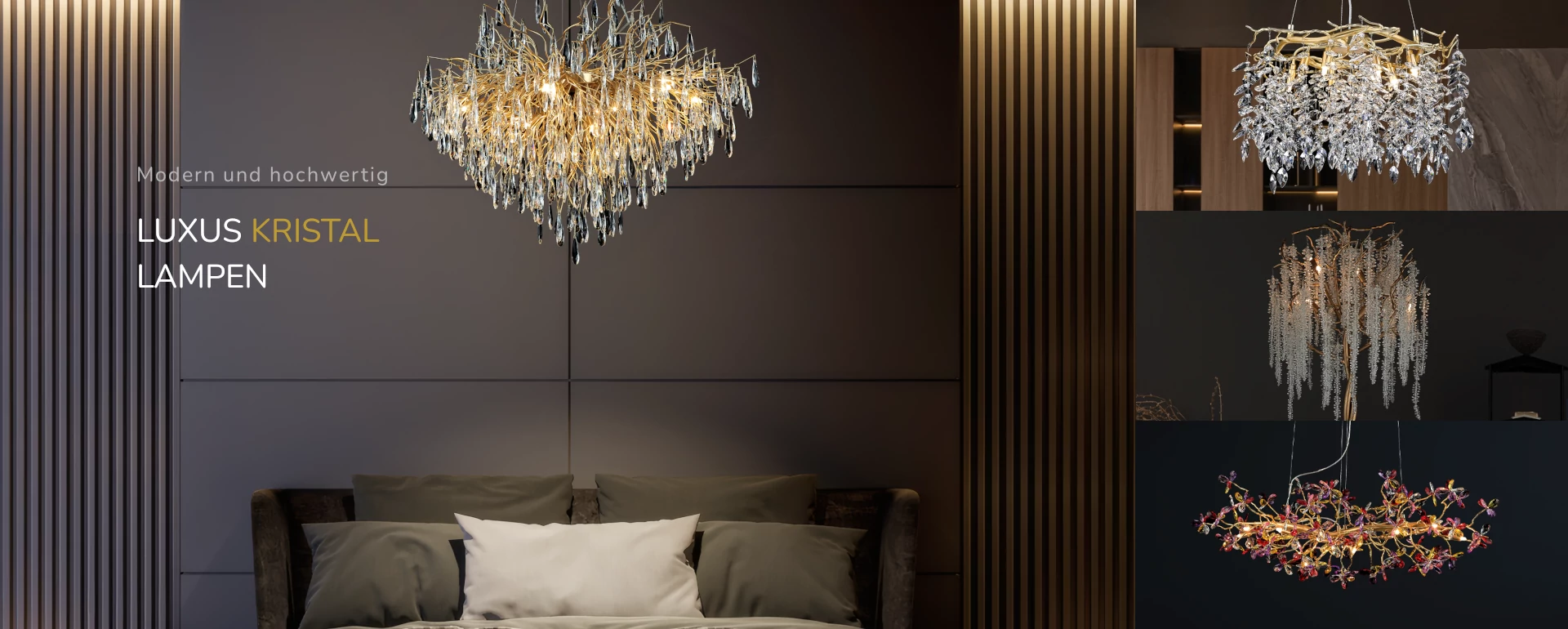 Luxus Kristall Lampen